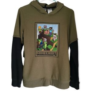 Minecraft Boys XL 14/16 Hoodie